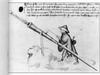  рисунок одной из самых ранних пушек-мушкетов